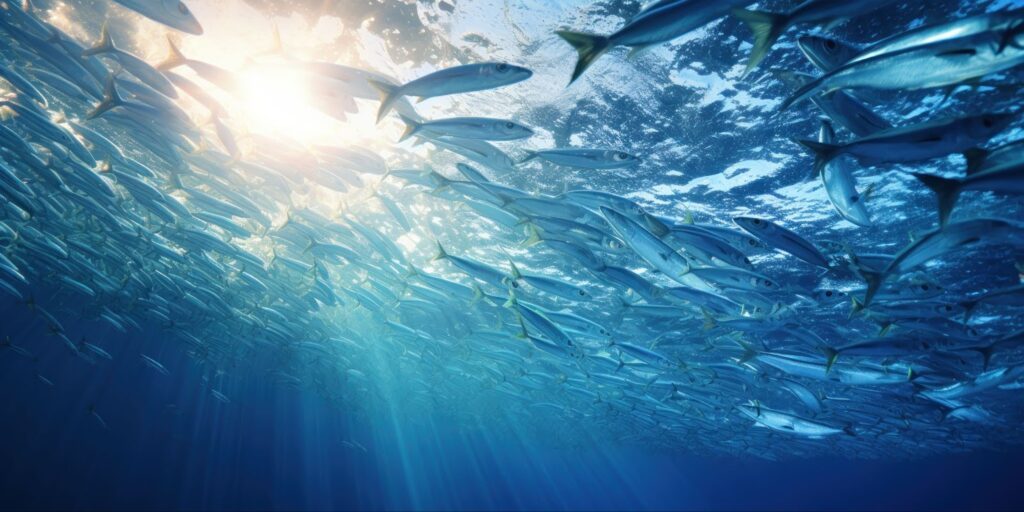 Barracuda fish underwater