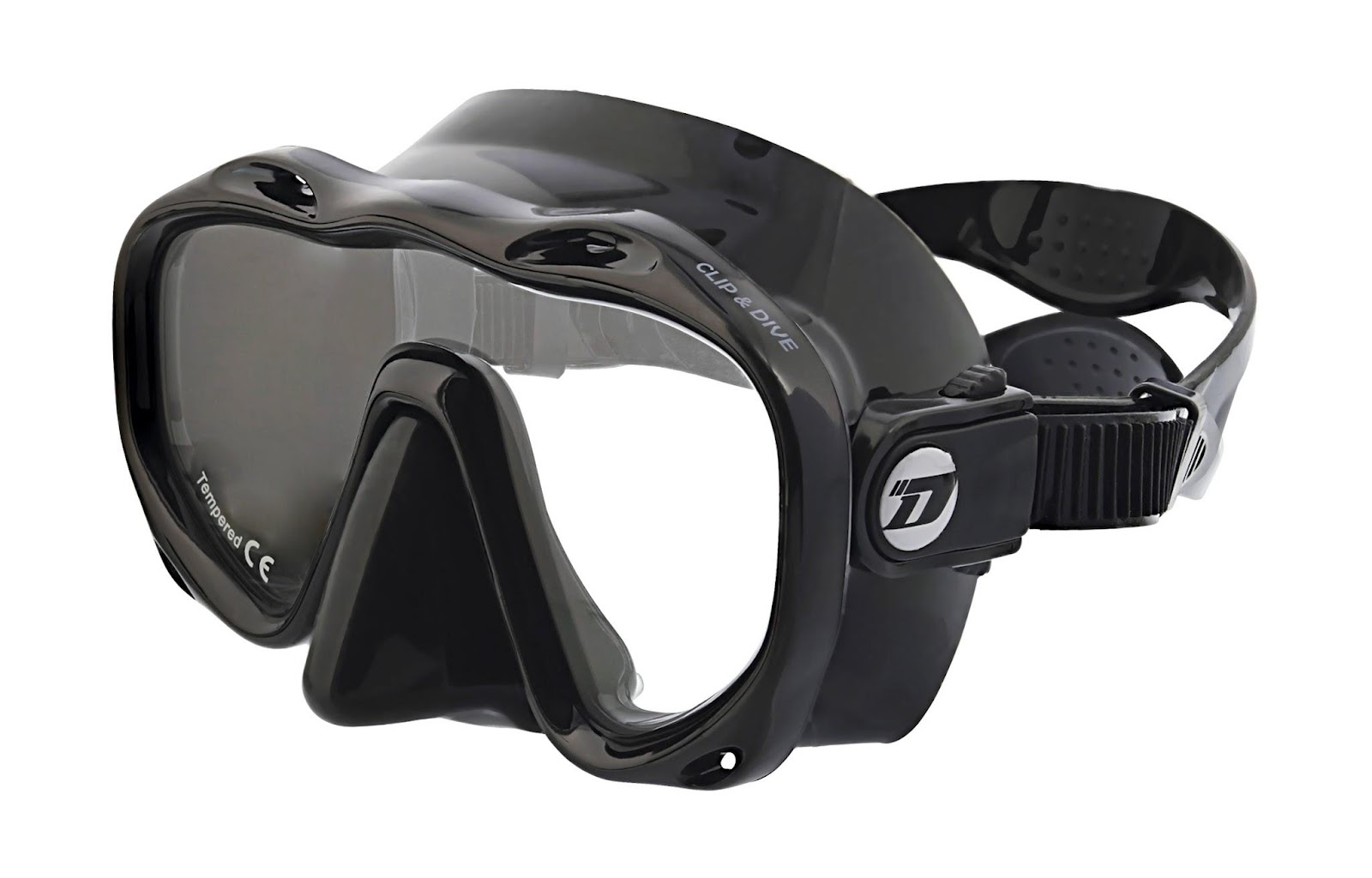 Lunettes de vue Demetz Masque De Plongee Noir Sport